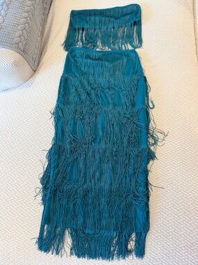 SHEIN 2-piece fringe dress